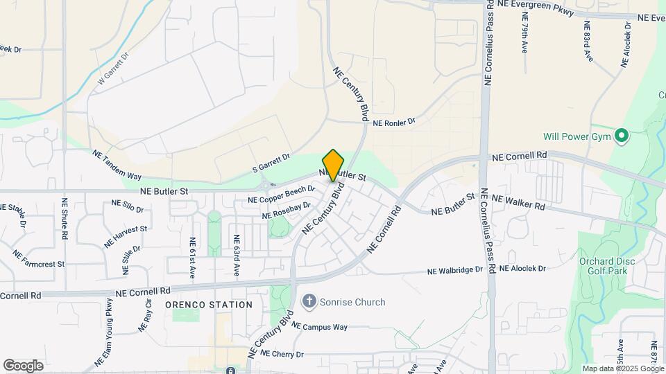 1844 NE Ashberry Dr Map and Location Details