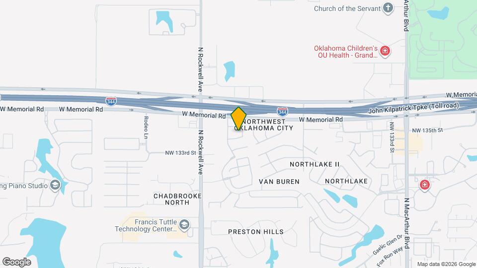 6805 NW 136th Pl Map and Location Details