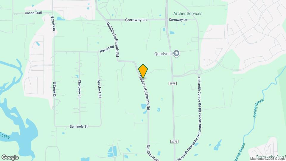 26768 Dobbin-Huffsmith Rd Map and Location Details