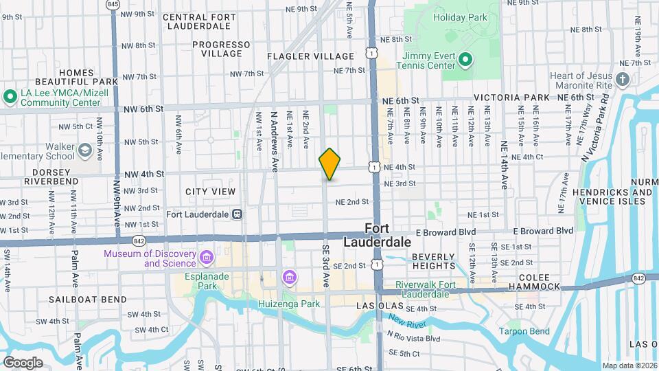 315 NE 3rd St Map and Location Details