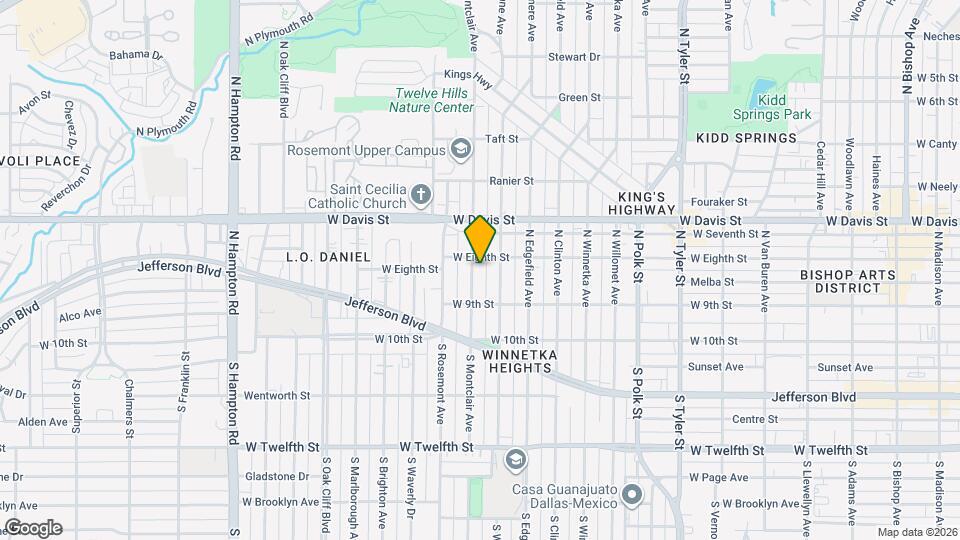 310 N Montclair Ave Map and Location Details