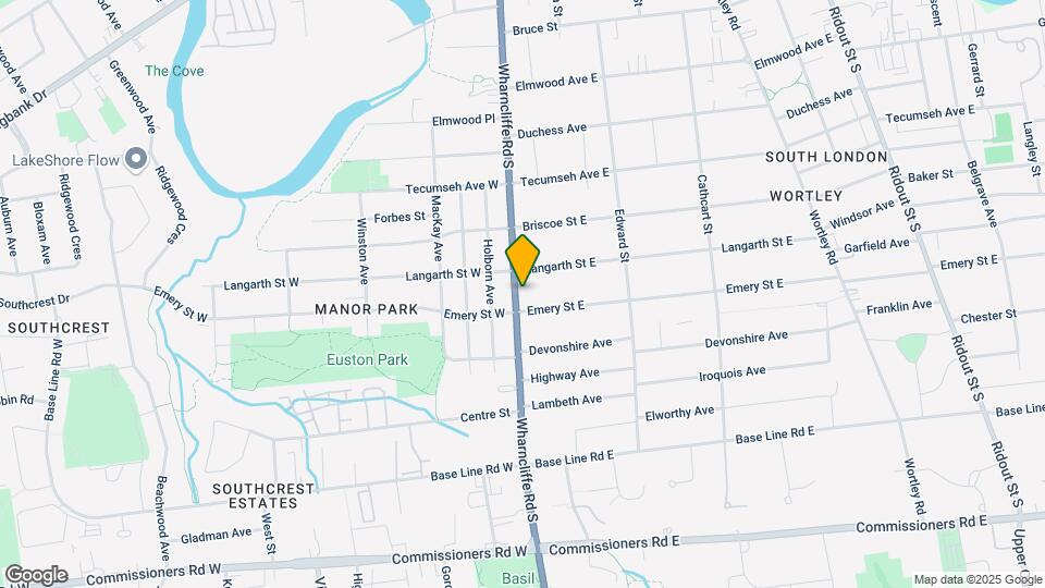 382 Wharncliffe Rd S Map and Location Details