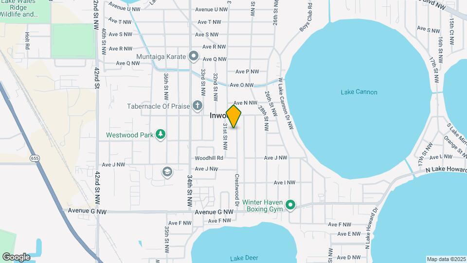 1201 Crestwood Dr Map and Location Details