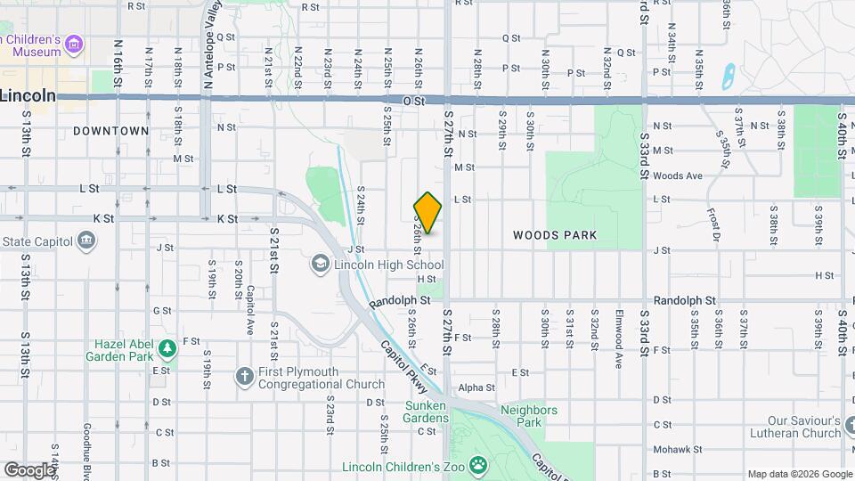 2612 J St Map and Location Details