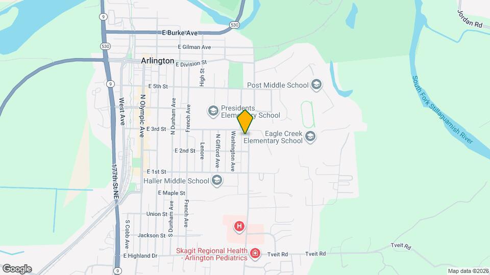 228 N Stillaguamish Ave Map and Location Details