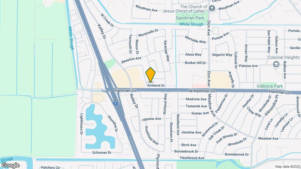 3005 Amherst Dr Map and Location Details