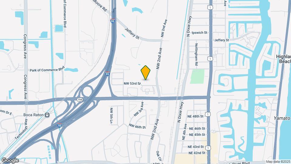 299 NW 52nd Terrace Map and Location Details