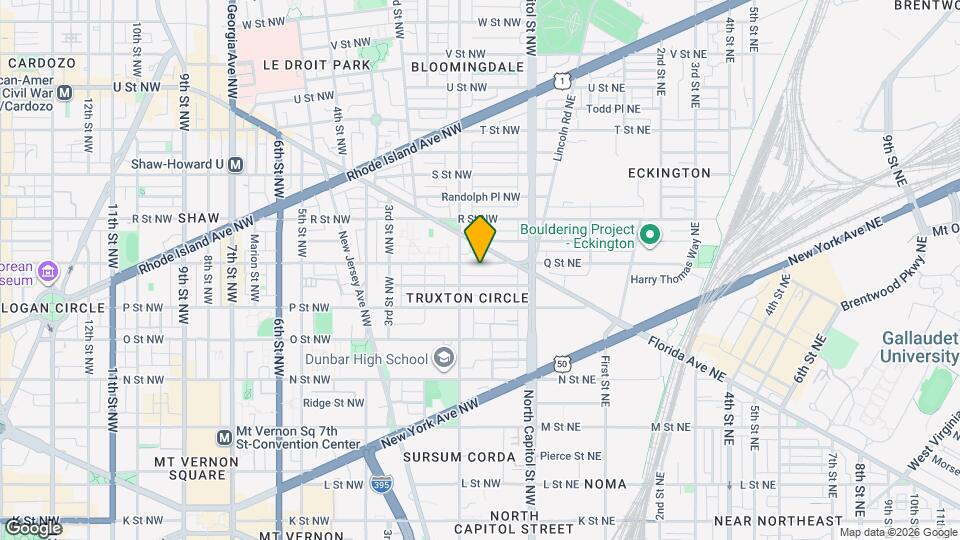 60 Q St NW Mapa y Detalles de la Ubicación