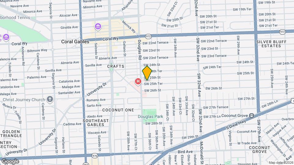 3677 SW 25th Ter Map and Location Details