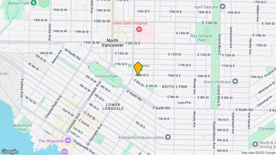 217 10th St Map and Location Details