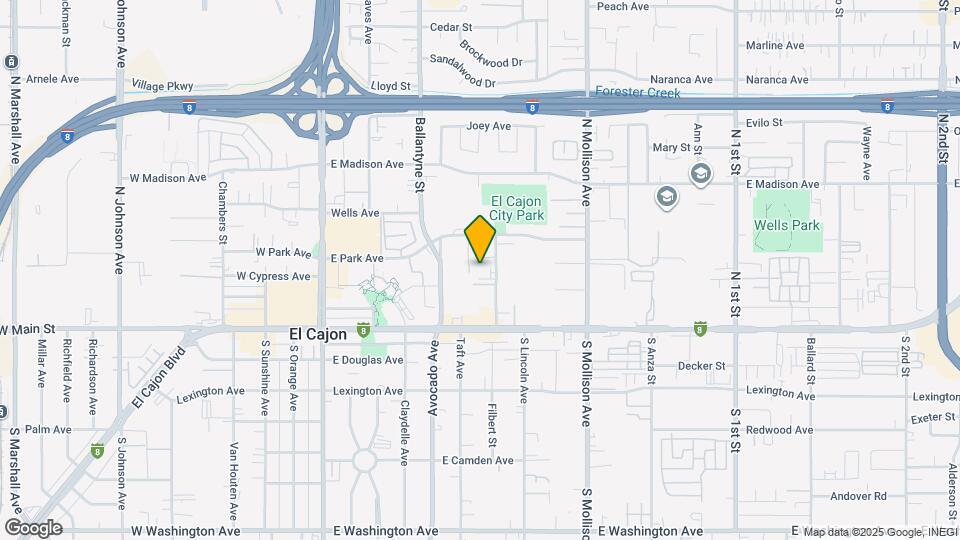 284 Roanoke Rd Map and Location Details