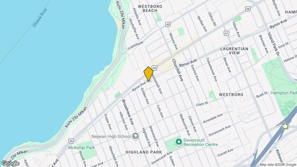 576 Byron Av Map and Location Details