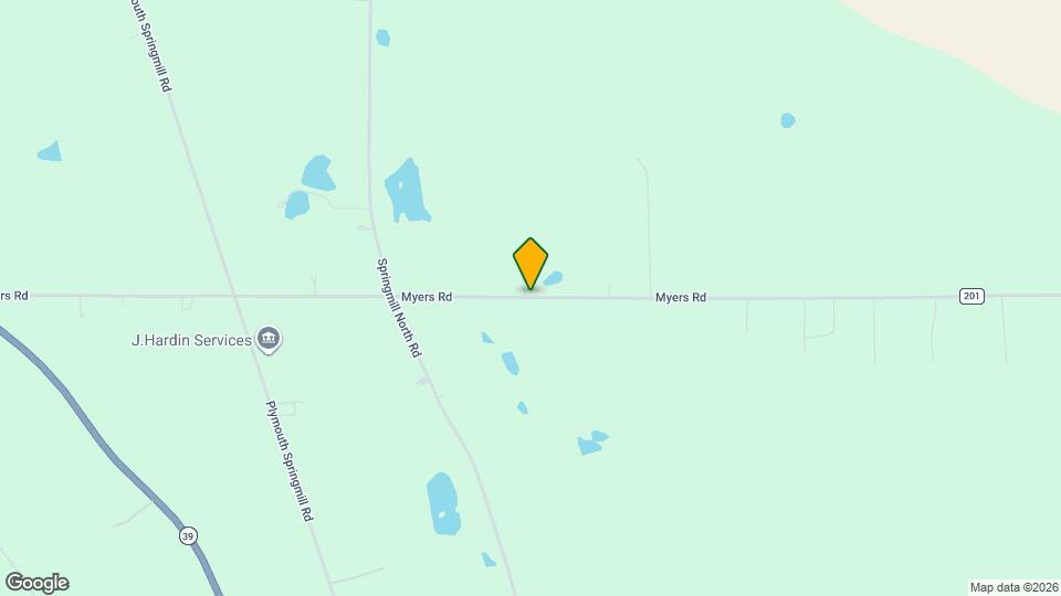 2131 Myers Rd Map and Location Details