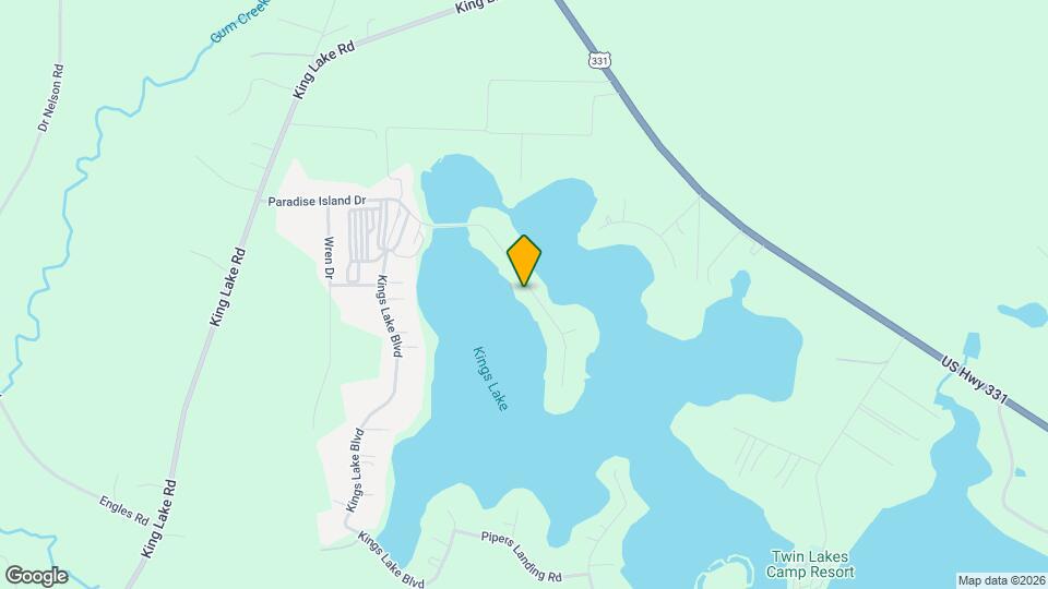 732 Paradise Island Dr Map and Location Details