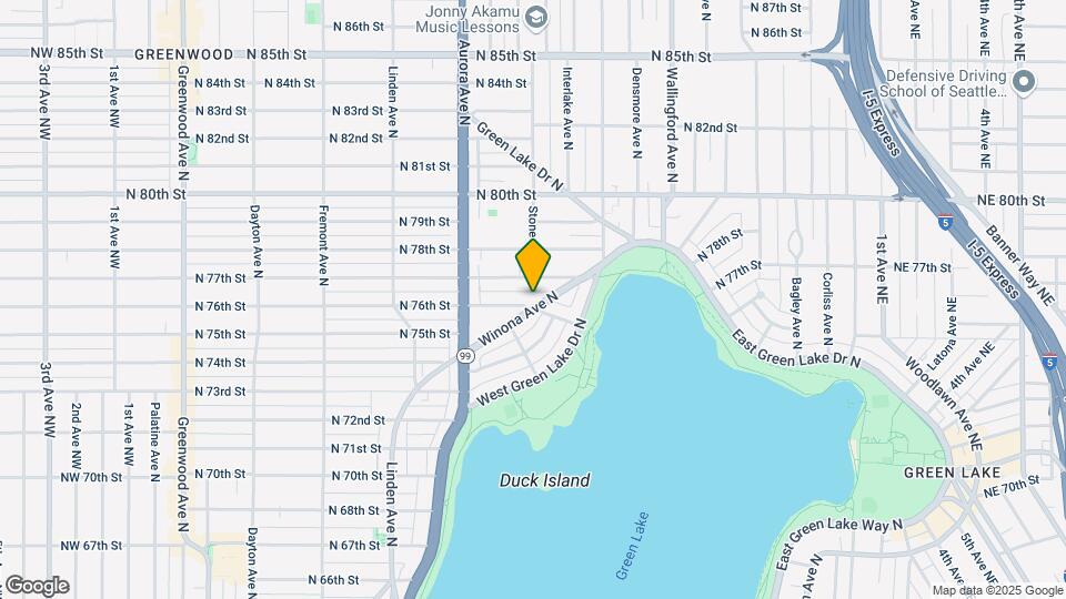 1160 N 76th St Map and Location Details