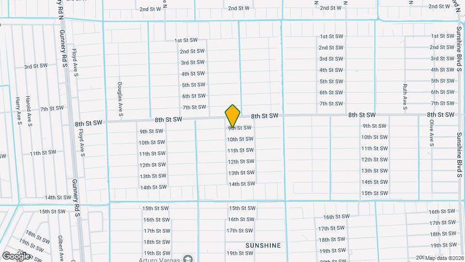 3815 9th St SW Map and Location Details