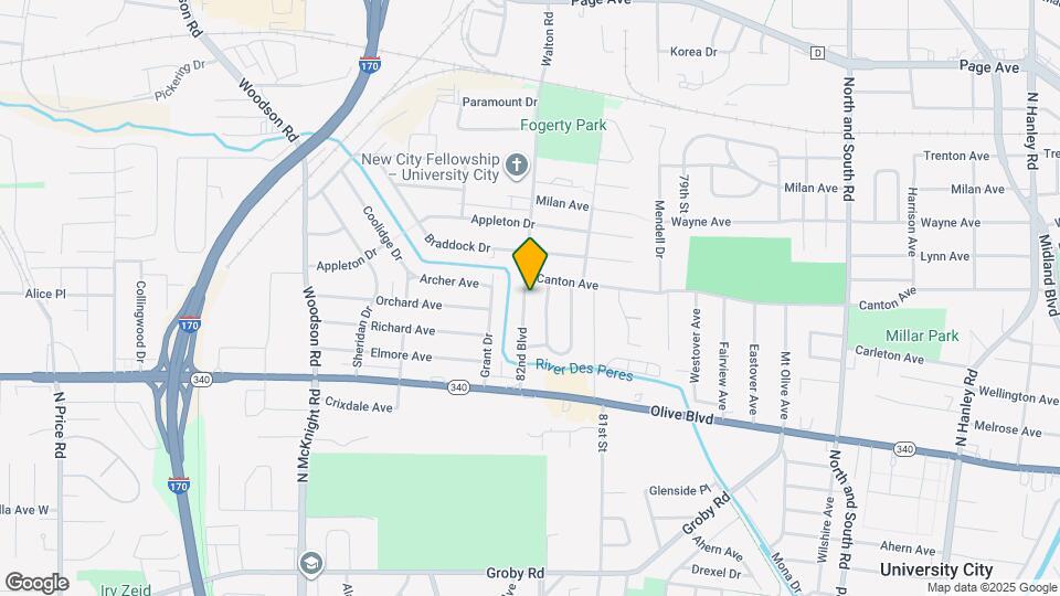 1312 82nd Blvd Map and Location Details