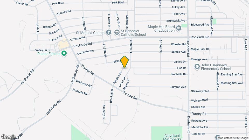 13722 Rybak Ave Map and Location Details