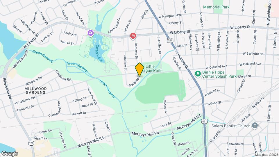 740 Marigold St Map and Location Details