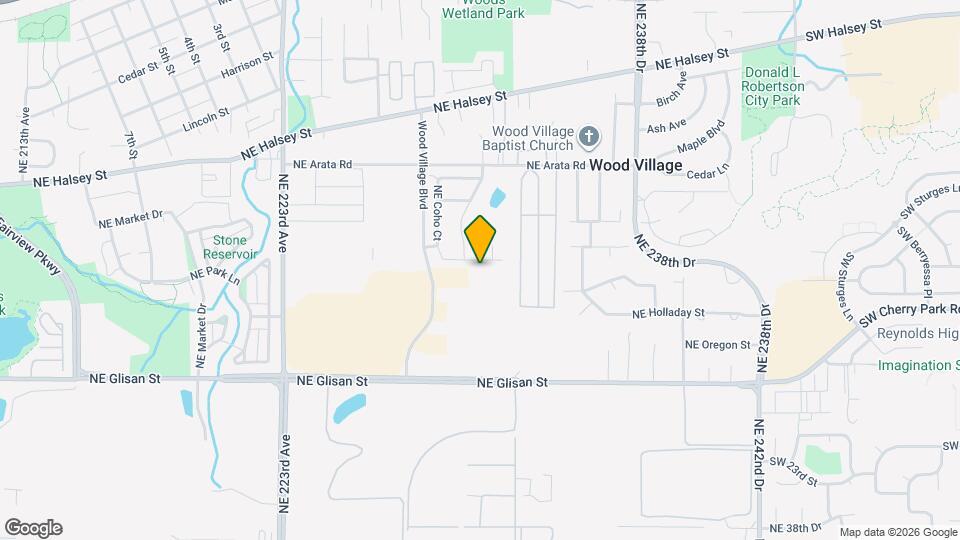 23119 NE Sockeye St Map and Location Details