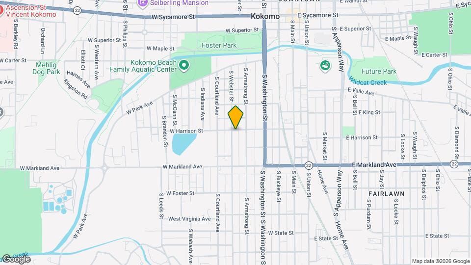 802 S Webster St Map and Location Details
