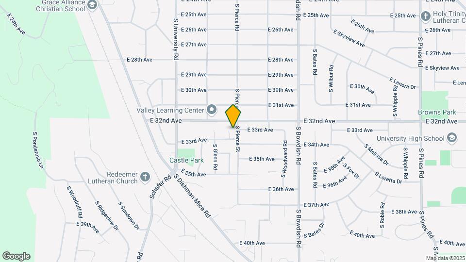 3213 S Gillis Ct Map and Location Details