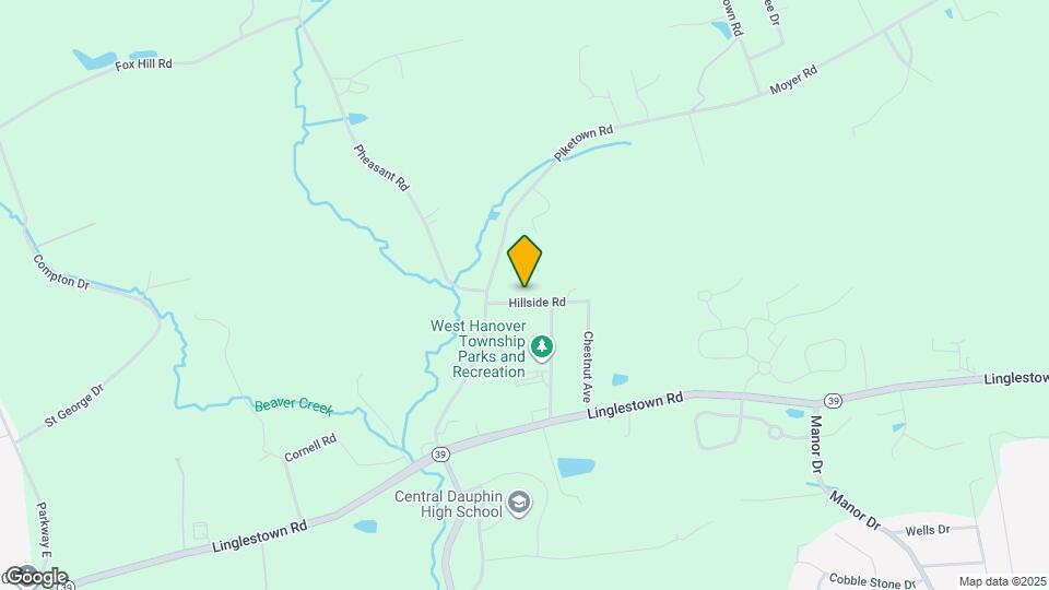 7038 Hillside Rd Map and Location Details