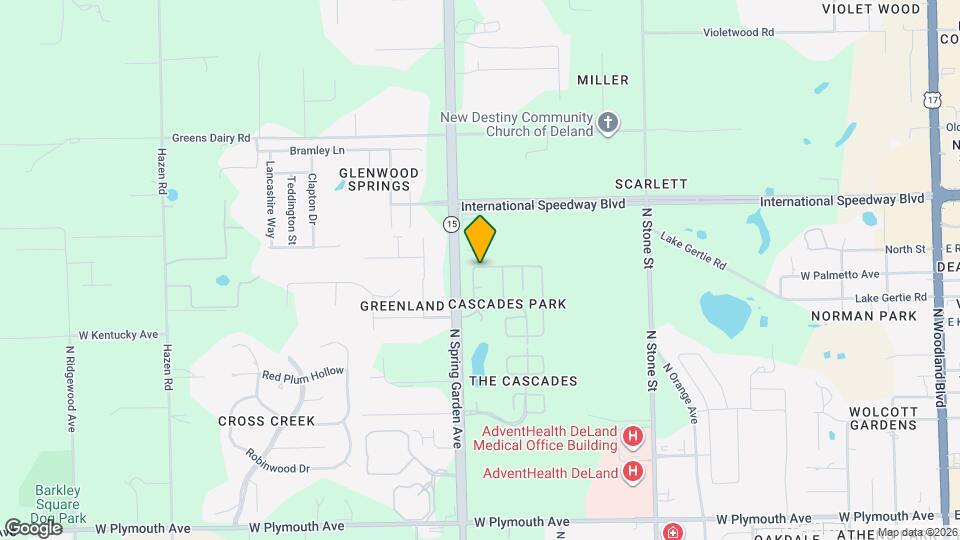 964 Cascades Park Trail Map and Location Details