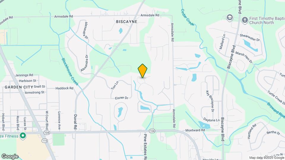 11516 Birch Forest Cir E Map and Location Details