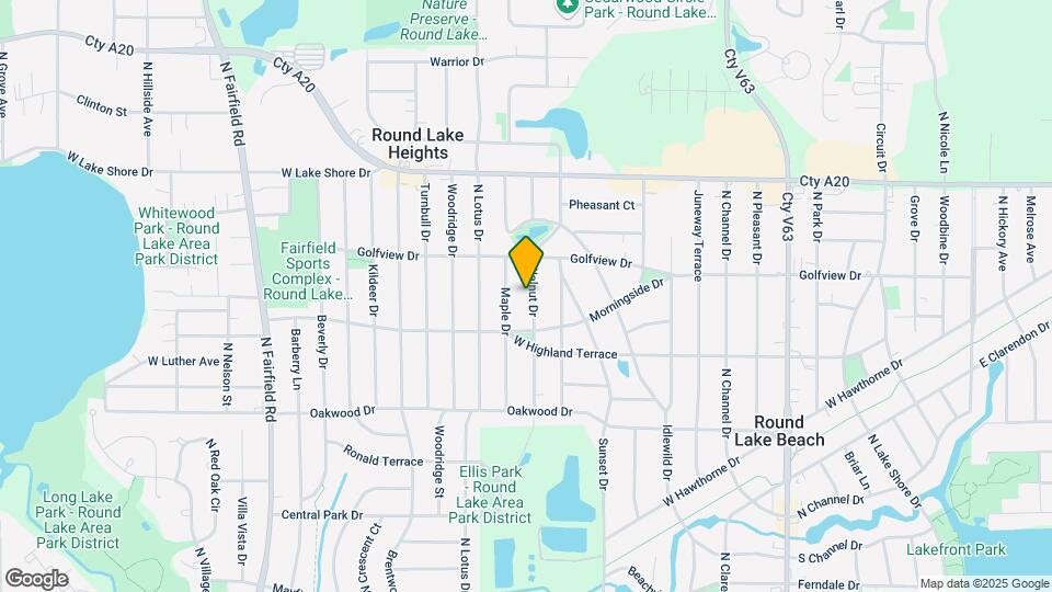 1504 Walnut Dr Map and Location Details