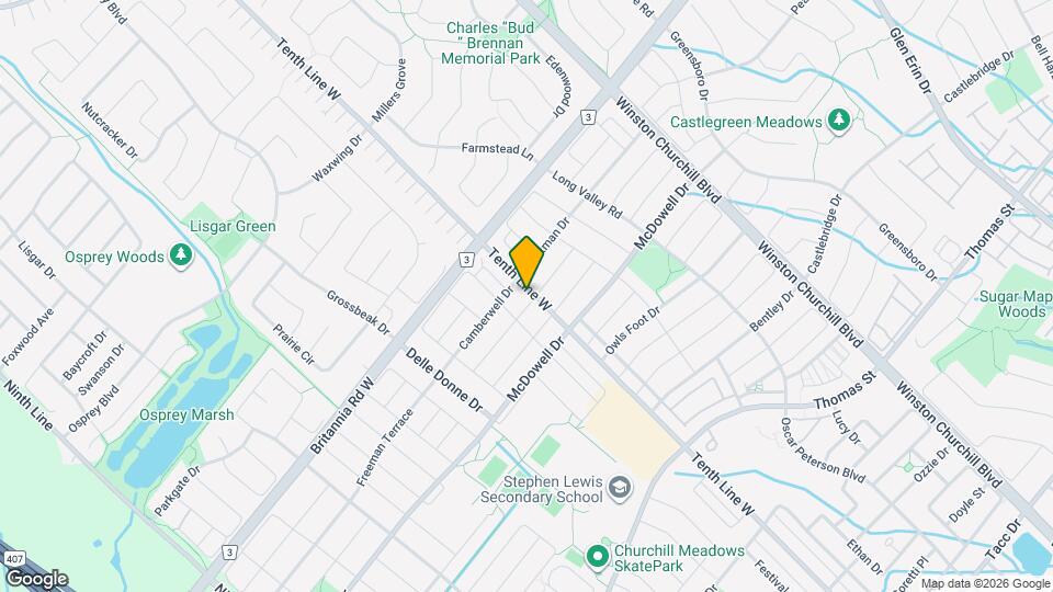 3203 Carabella Way Map and Location Details