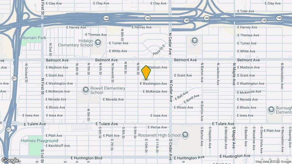 4001 E Washington Ave Mapa y Detalles de la Ubicación