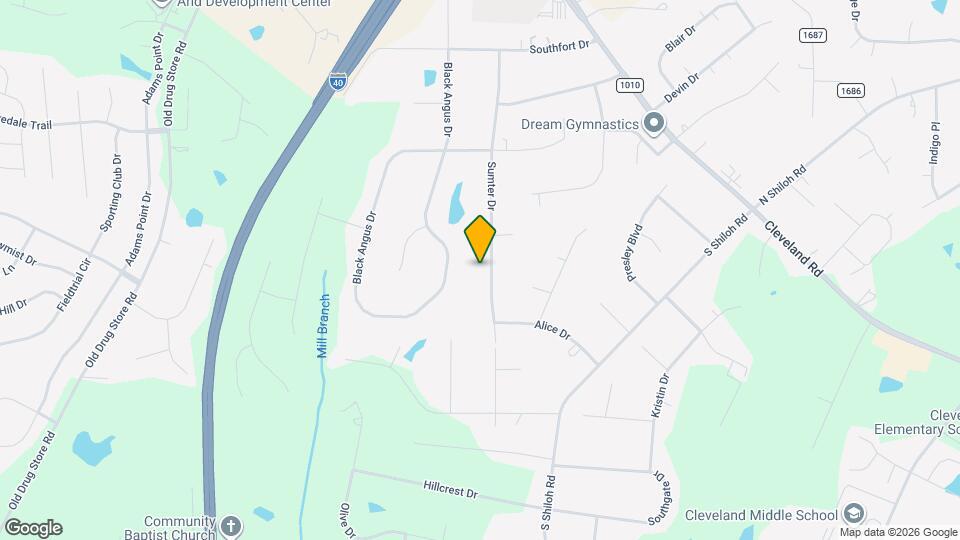 2526 Sumter Dr Map and Location Details