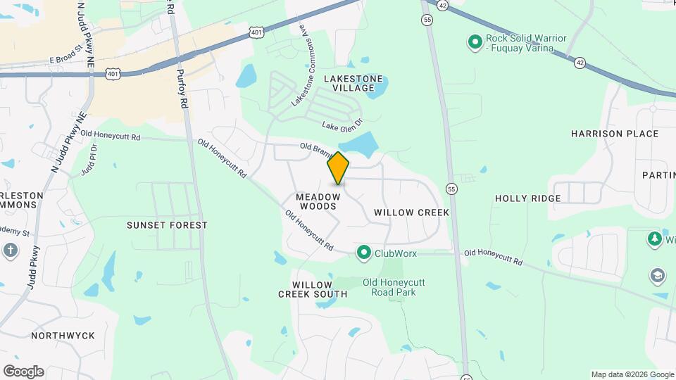 259 N Fuquay Springs Ave Map and Location Details