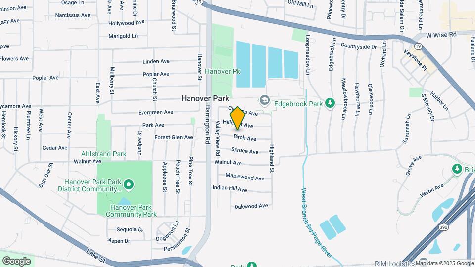 1531 Birch Ave Map and Location Details