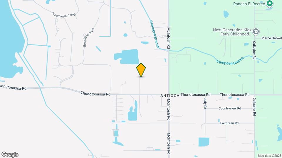 12616 Thonotosassa Rd Map and Location Details