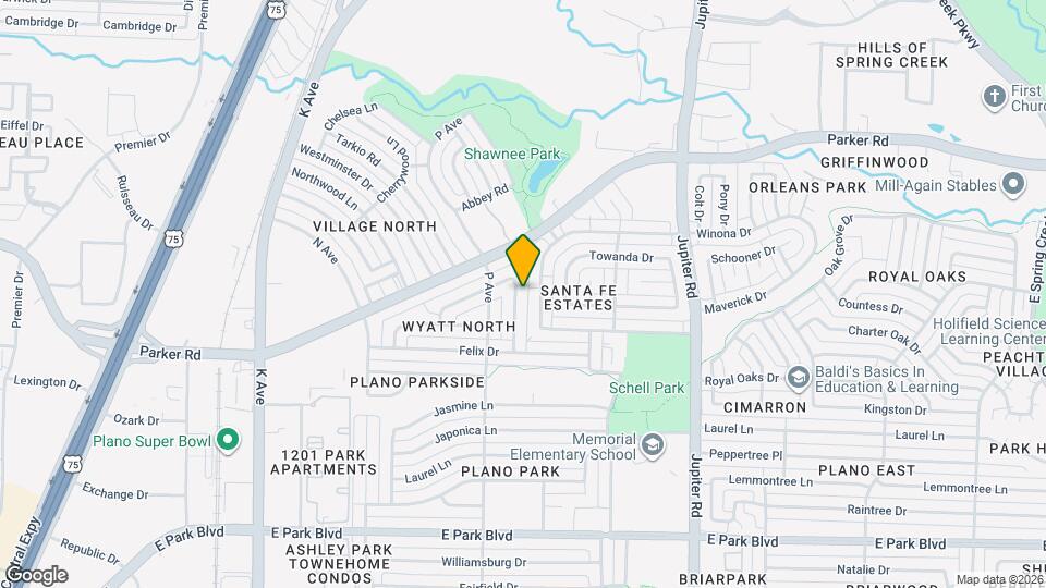 3124 Lucas Terrace Map and Location Details