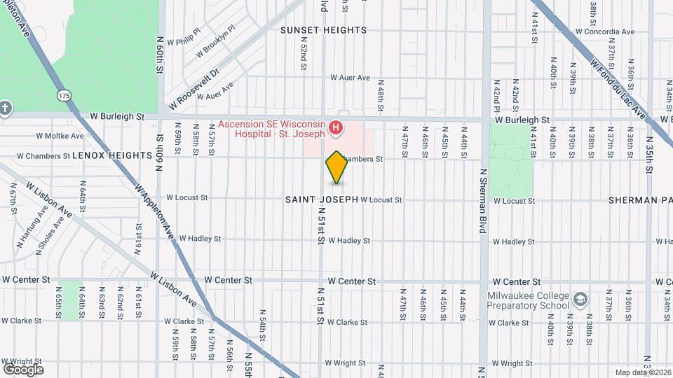 2919 N 50th St Mapa y Detalles de la Ubicación