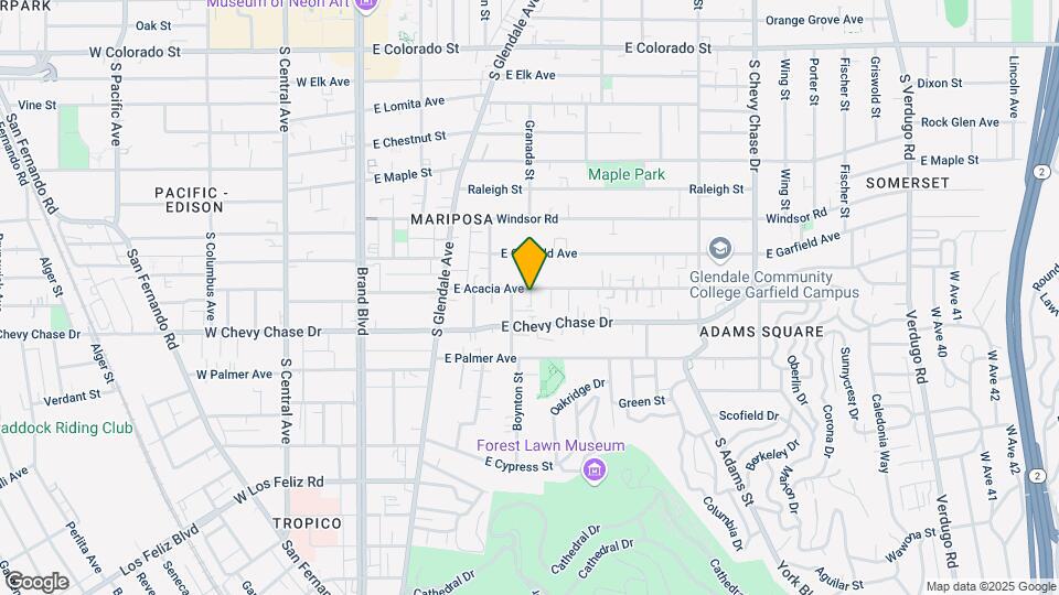 532 E Acacia Ave Mapa y Detalles de la Ubicación
