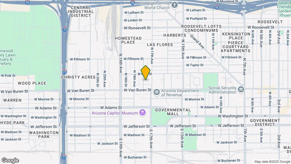 317 N 17th Dr-Unit -6 Map and Location Details