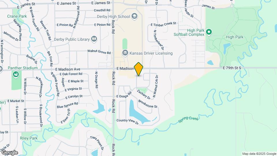 324 N Zachary Dr Map and Location Details