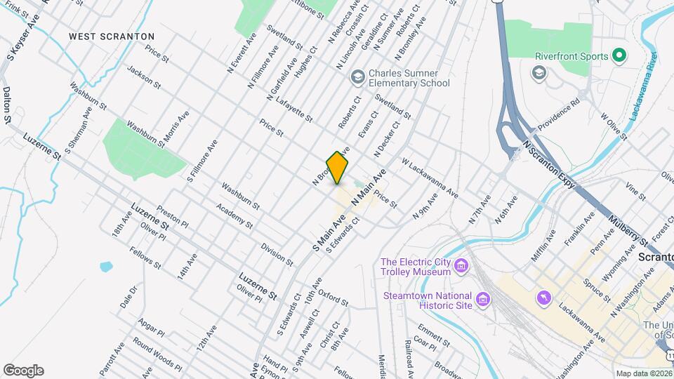 114 N Hyde Park Ave Map and Location Details