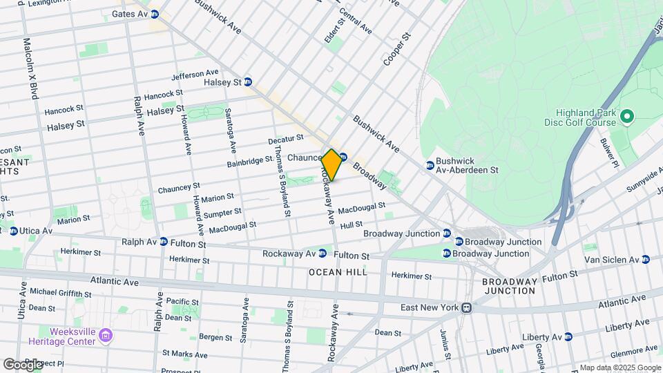 47A Rockaway Ave, Unit 3 Map and Location Details