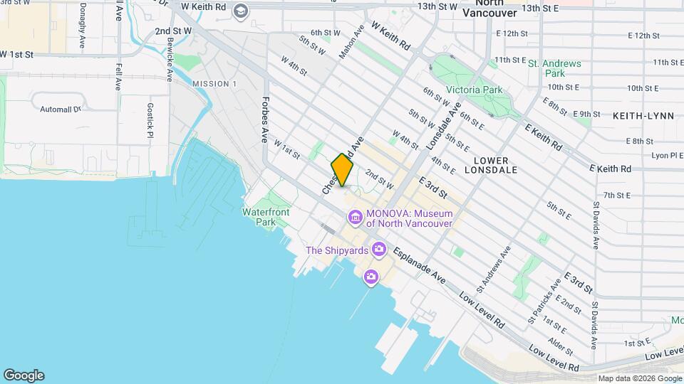 155 1st St W Map and Location Details