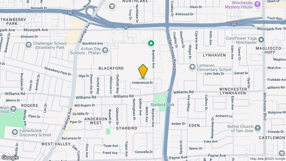 3757 Underwood Dr Map and Location Details