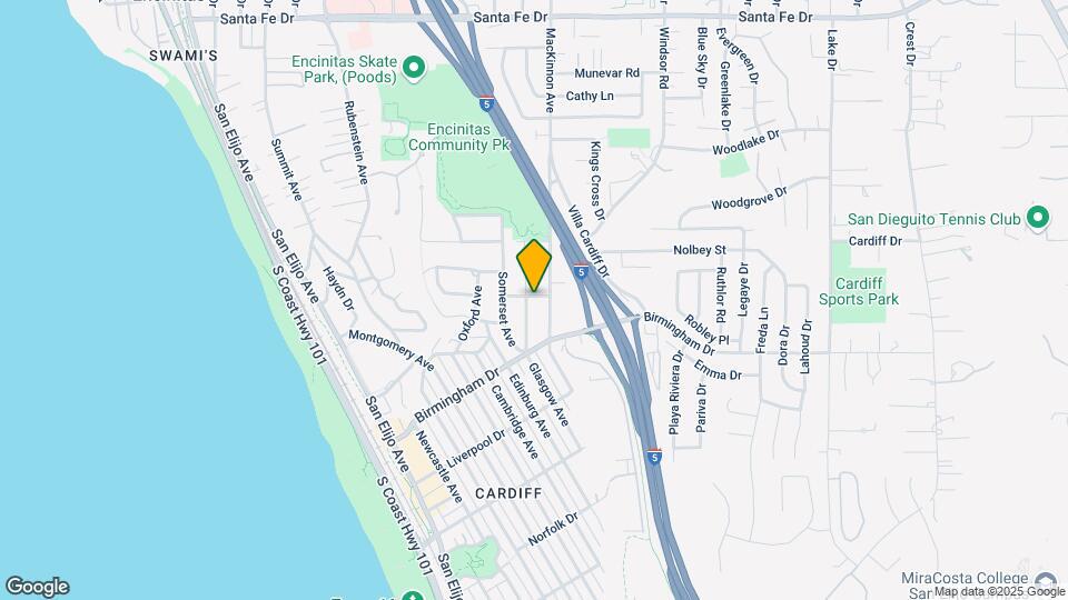 647 Burkshire Ave Map and Location Details