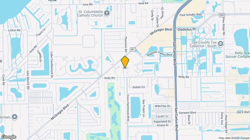 15989 Mandolin Bay Dr Mapa y Detalles de la Ubicación