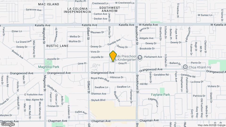 11391 Gardenaire Ln Map and Location Details