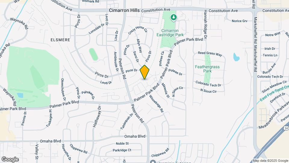 1992 Mineola St Mapa y Detalles de la Ubicación