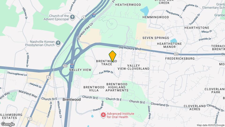 5841 Brentwood Trce, Unit 5841 Mapa y Detalles de la Ubicación